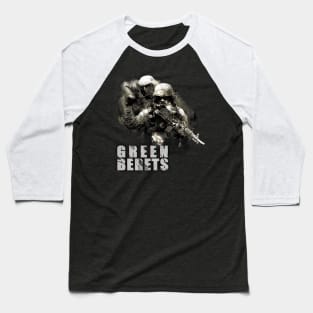 Green Berets Special Forces in Action Baseball T-Shirt